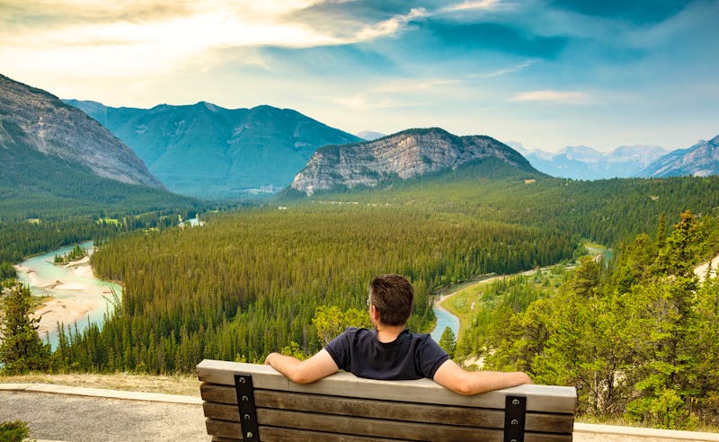 Blick über den Banff Nationalpark - ©Fokussiert - Fotolia