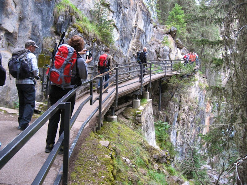 Wanderung am Johnston Canyon - ©Eberhardt TRAVEL