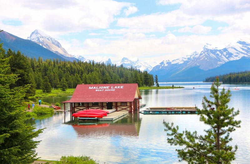 Maligne Lake im Jasper-Nationalpark - ©Eberhardt TRAVEL