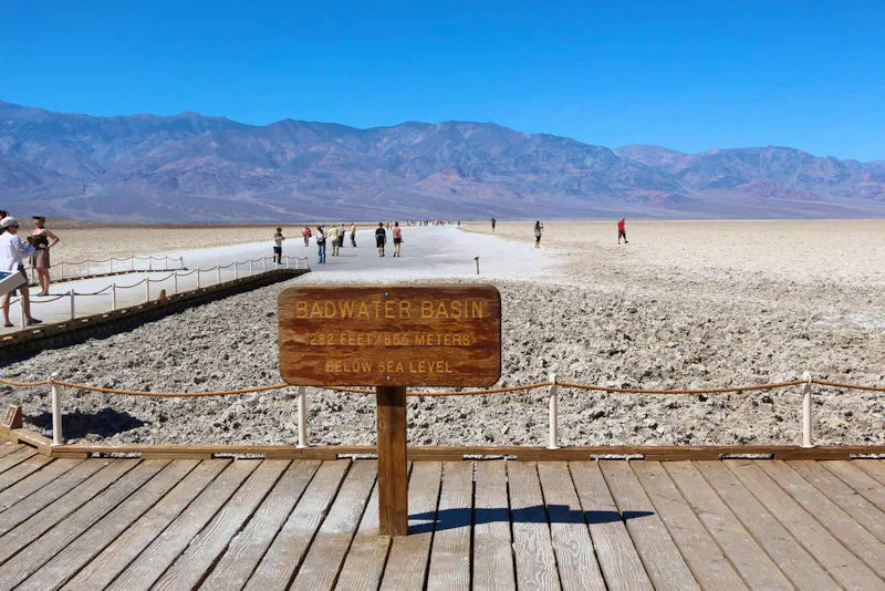 Badwater Basin im Death Valley Nationalpark - &copy;Eberhardt TRAVEL