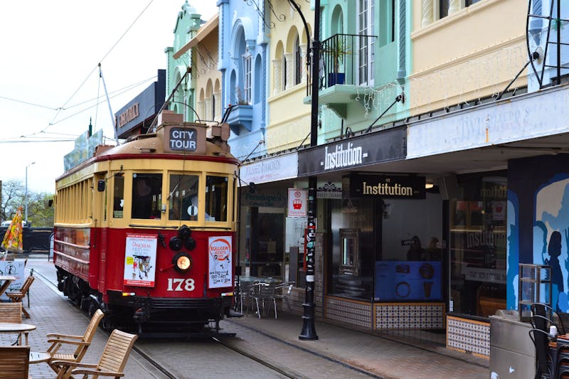Christchurch - New Regent Street - ©Andreas Wolfsteller