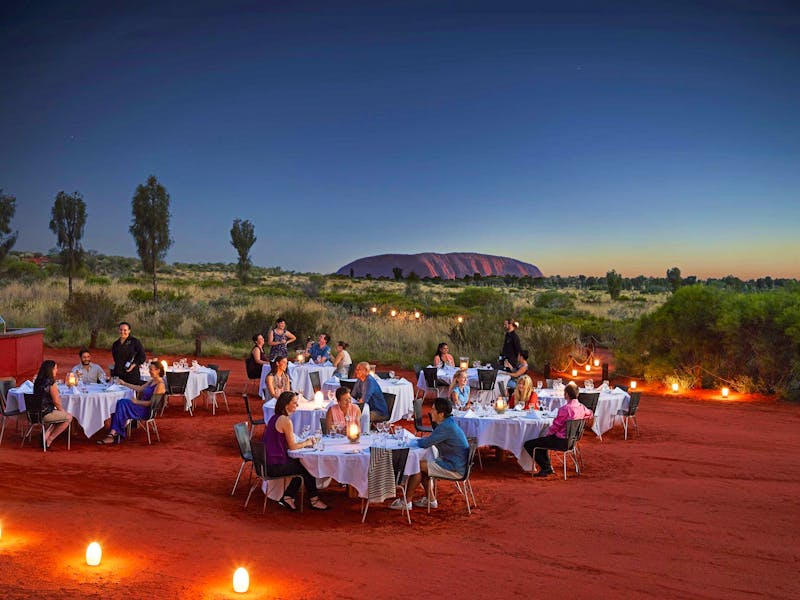 Sounds of Silence-Abendessen - ©Voyages Indigenous Tourism Australia