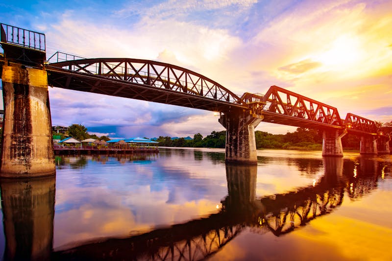 Kanchanaburi - Brücke am Kwai - ©©stockphoto mania - stock.adobe.com