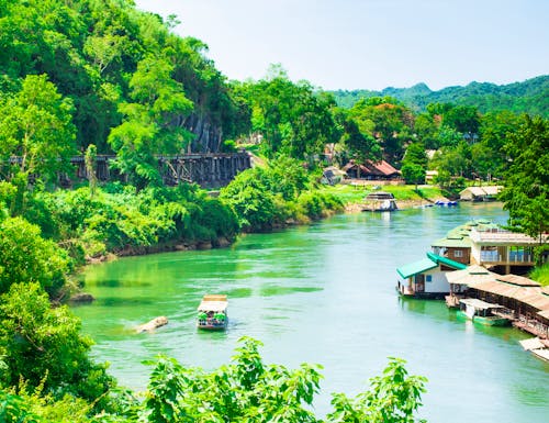 Kwai-Fluss in Kanchanaburi – © ©aaa187 - stock.adobe.com