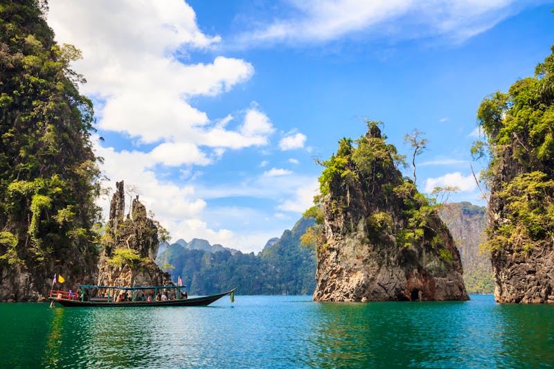 Cheow Lan See mit Felseninseln im Khao Sok National Park - ©©lestor - stock.adobe.com