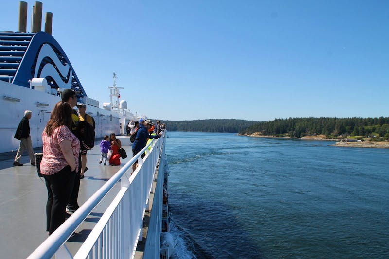 Fährfahrt  nach Vancouver Island - ©Eberhardt TRAVEL
