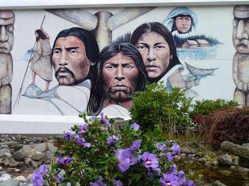 Wandmalerei in Chemainus - Vancouver Island &ndash; &copy; Eberhardt TRAVEL