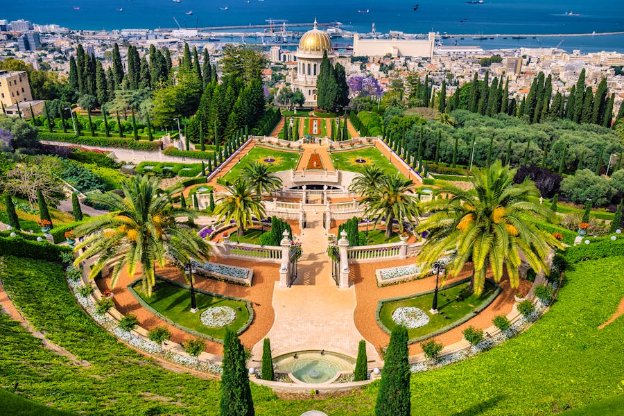 Bahia Garten in Haifa – © RuslanKphoto - stock.adobe.com