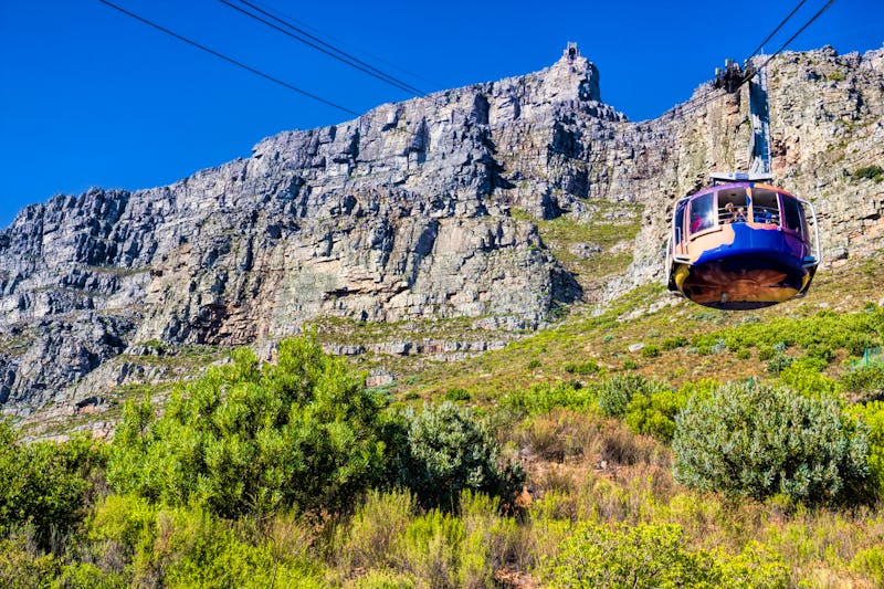 Seilbahnauffahrt auf den Tafelberg - ©ArTo - stock.adobe.com