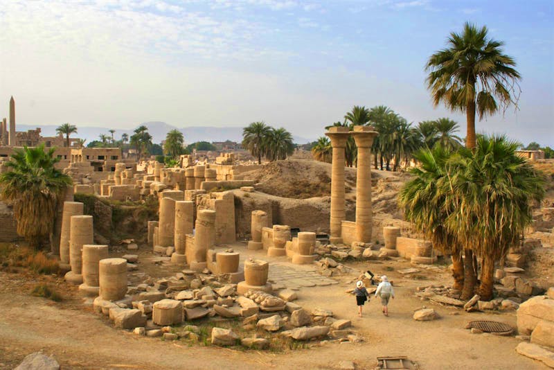 Blick über den Karnak-Tempel - ©Eberhardt TRAVEL