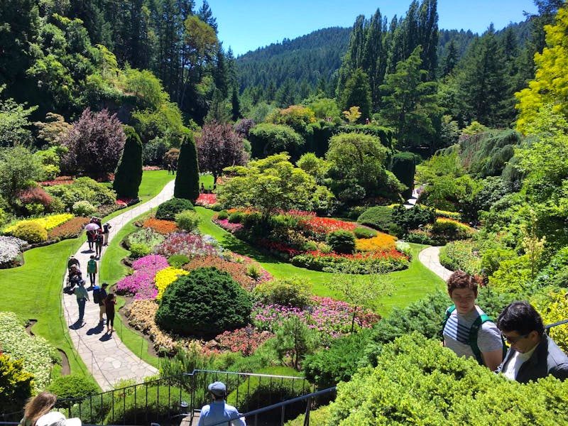 Harmonie in Butchart Gardens - ©Eberhardt TRAVEL