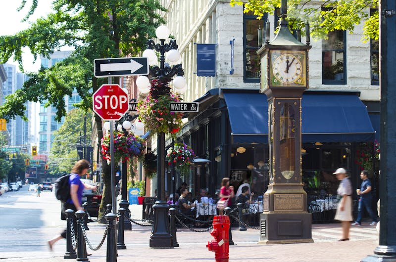 Gastown mit Dampfuhr in Vancouver - ©©Sinidex - stock.adobe.com