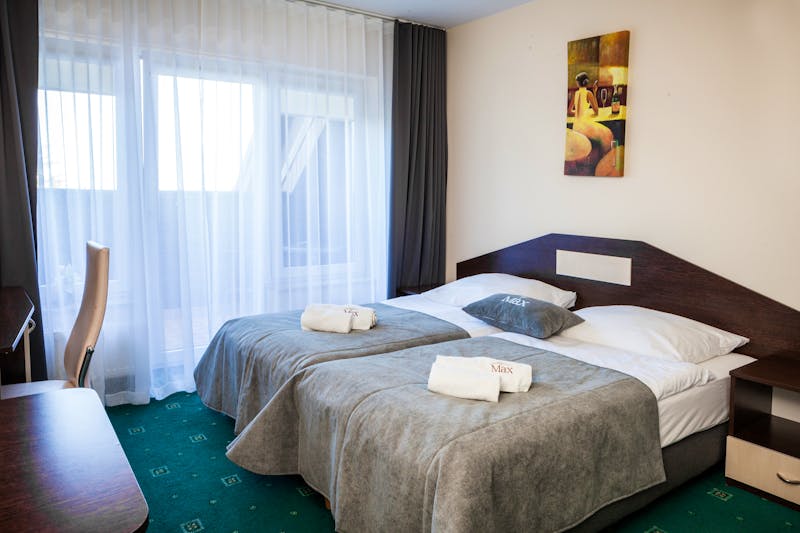 Zimmerbeispiel Doppelzimmer Standard - Hotel Max – ©Hotel Max