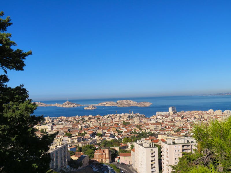 Marseille – Panoramablick von der Kirche Notre-Dame-de-la-Garde - ©Marion Kottlos