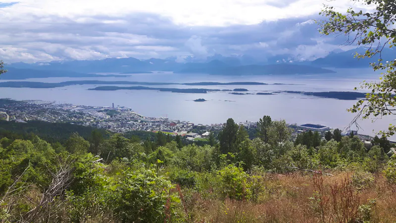Molde-Panorama (Blick vom Hausberg Varden) - &copy;Katrin Deutschbein