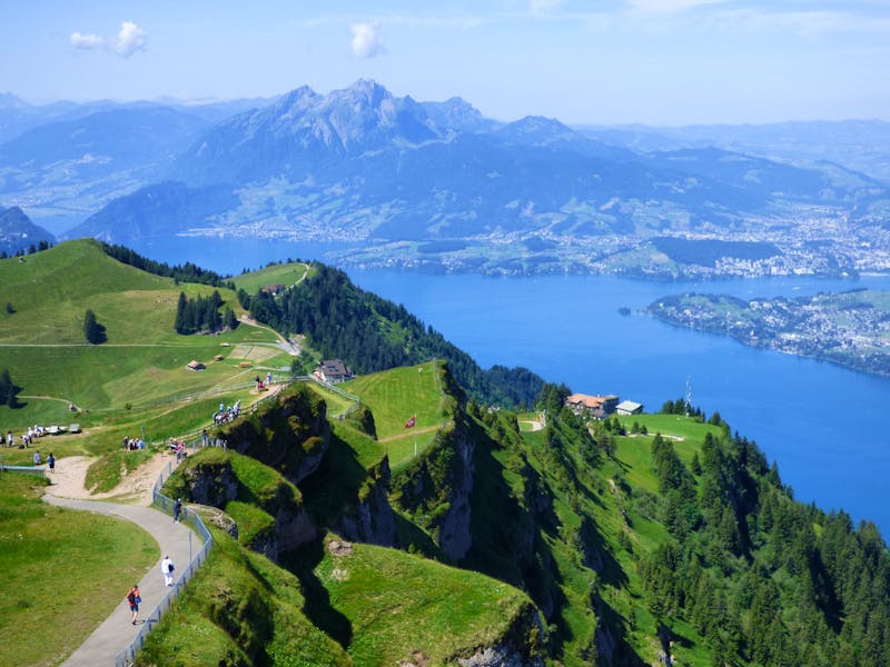 Ausflug zur Rigi - Blick zum Pilatus - ©Annette Weise