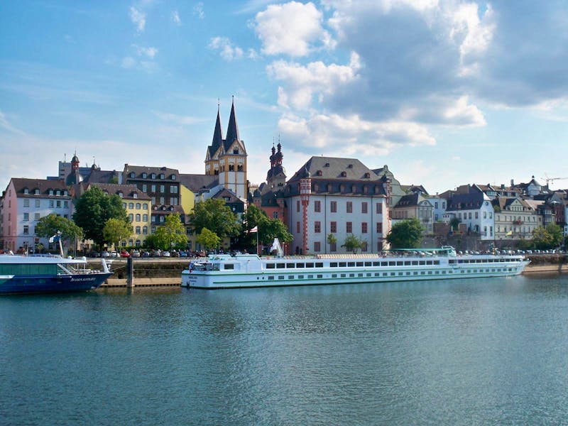 Schiffsanleger an der Mosel, Koblenz - ©Irene Schneider