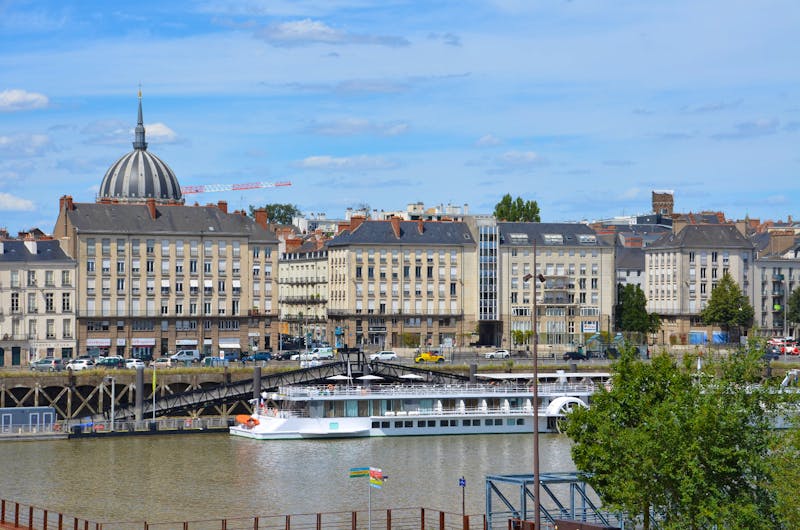 Die MS Loire Princess in Nantes - ©Roswitha Zytowski