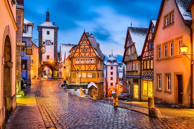 Rothenburg ob der Tauber im Winter - ©©Mapics - stock.adobe.com