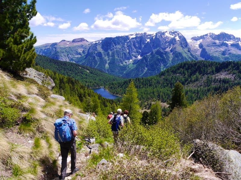 Weg zum Lago delle Malghette - ©Betina Marinow