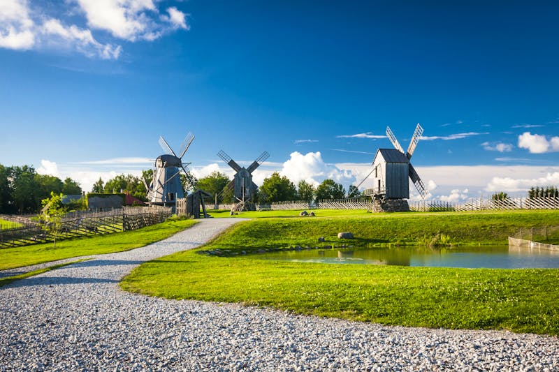 Windmühlen in Angla auf der Insel Saaremaa - ©©anilah - stock.adobe.com