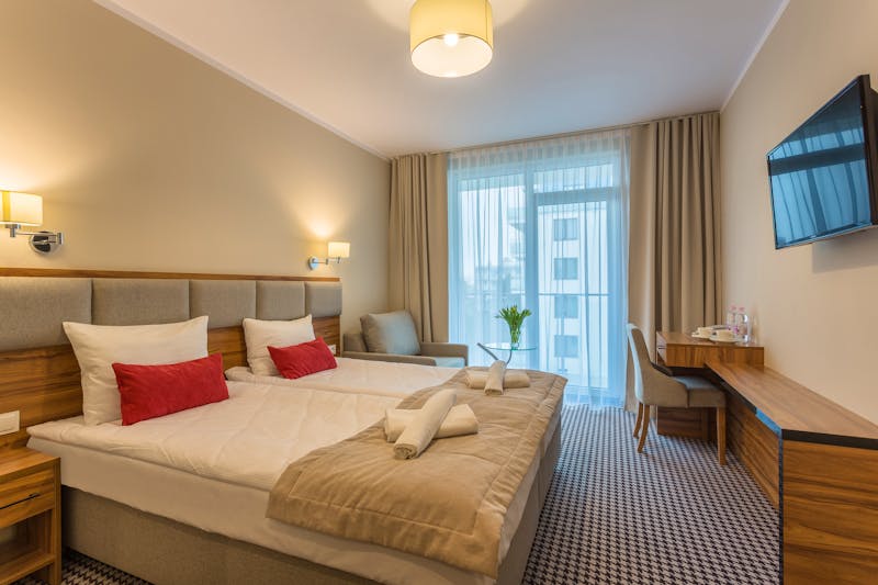 Zimmerbeispiel Doppelzimmer Plus - Hotel Koral Live – ©IdeaSpa