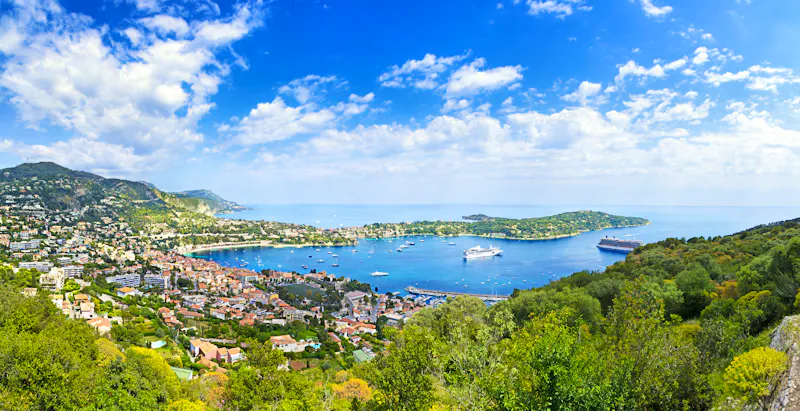 Panorama of Saint Jean Cap Ferrat seen from Alban hill, Var, Fra - &copy;Fontaine Gael-stock.adobe.com