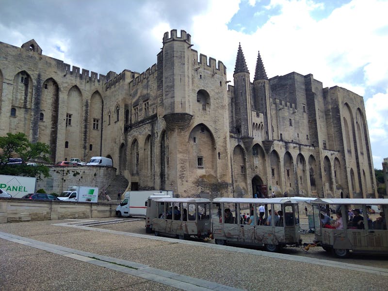 Papstpalast in Avignon  - ©Florian Härtl