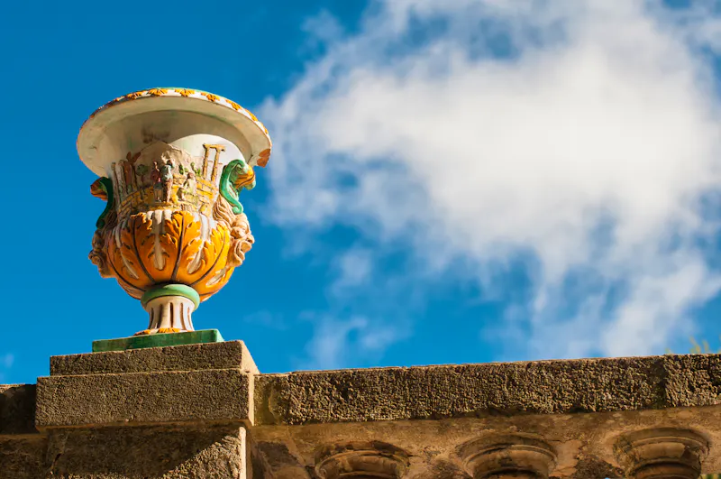 Keramikvasei, Caltagirone, Sizilien - &copy;Marco Ossino - stock.adobe.com