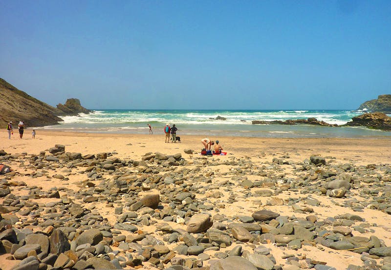 Strand von Zambujeira do Mar - ©Cornelia Ritter - Eberhardt TRAVEL