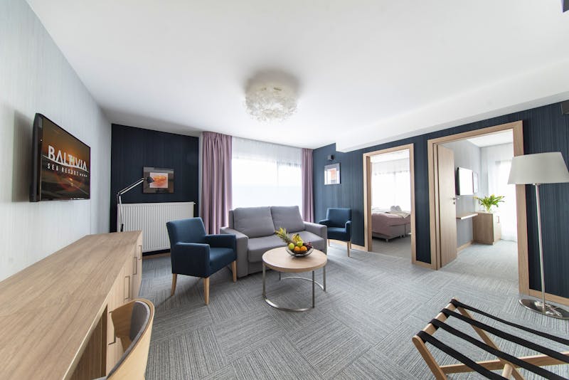 Zimmerbeispiel Appartement Baltivia Sea Resort – ©Baltivia Sea Resort