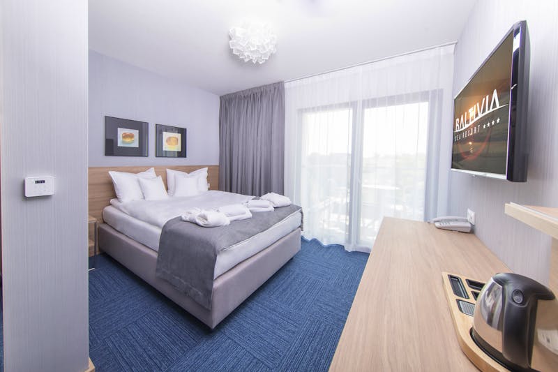 Zimmerbeispiel Doppelzimmer Economy Baltivia Sea Resort – ©Baltivia Sea Resort