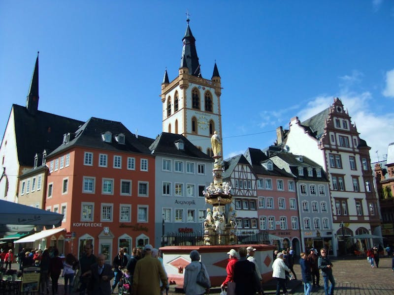 Auf dem Marktplatz von Trier - ©Martina Pötschke