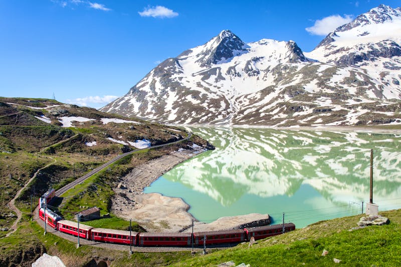ferrovia Retica - Passo del Bernina (CH) - ©©Silvano Rebai - stock.adobe.com