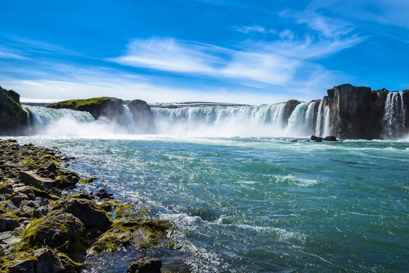 Godafoss Wasserfall - Island - &copy;©NoraDoa - stock.adobe.com