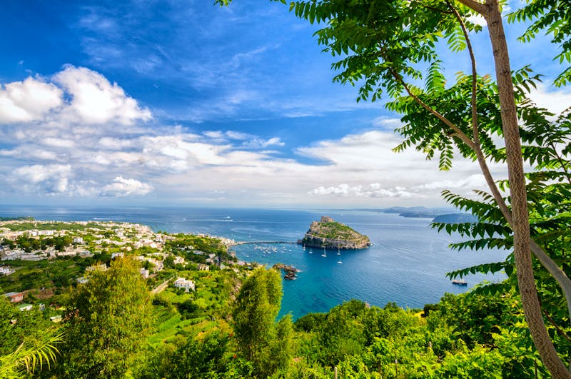 Ischia - Blick vom Castello Aragonese auf das Mittelmeer - &copy;©Edgie - stock.adobe.com