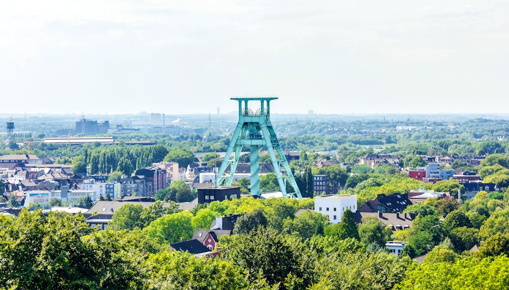 Blick auf den Förderturm in Bochum &ndash; &copy; ©reeel - stock.adobe.com