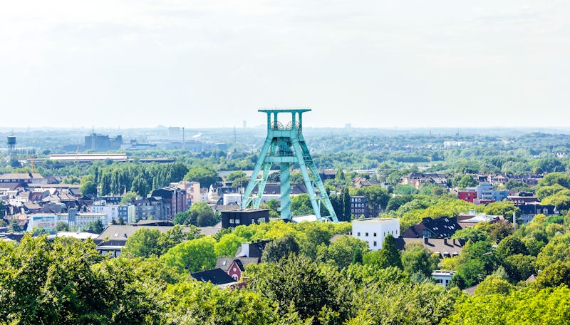 Blick auf den Förderturm in Bochum – © ©reeel - stock.adobe.com