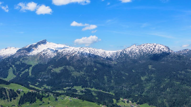 Blick von der Kanzelwandbahn - ©Kerstin Hugel