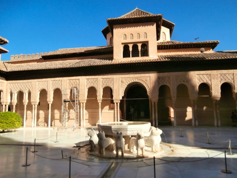 Alhambra in Granada-Löwenbrunnen - ©Ingrid Langer