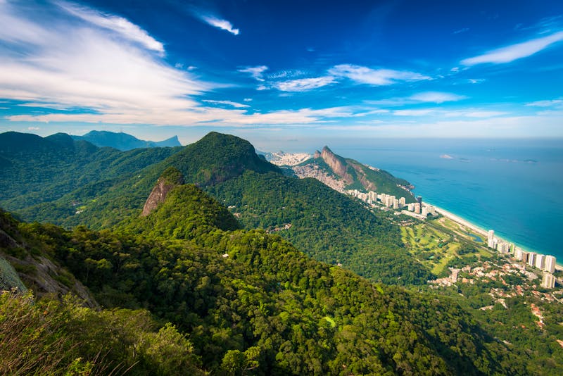 Tijuca-Regenwald, Blick von Pedra Bonita - ©dabldy - Adobe Stock