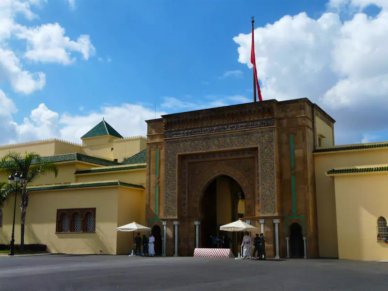 Rabat - Königspalast - &copy;Anne Sturm