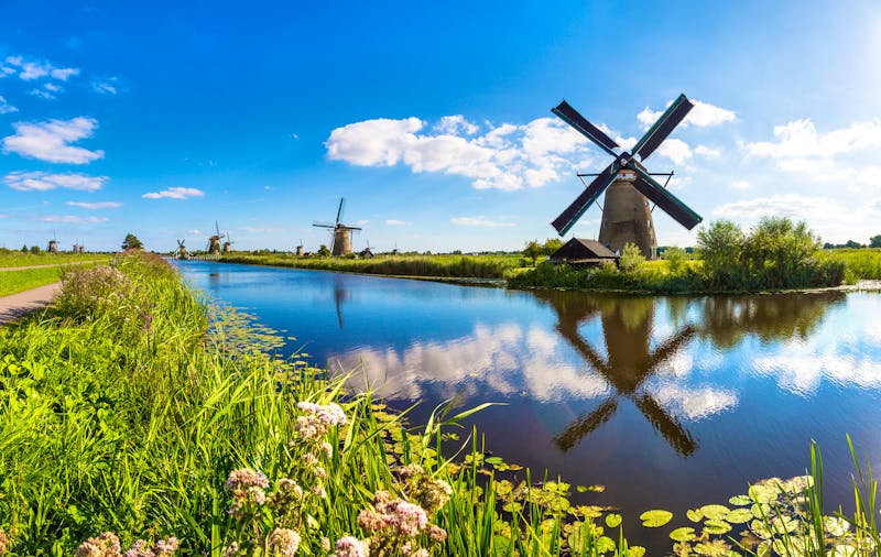 Windmühle in Kinderdijk - &copy;Sergii Figurnyi – Adobe Stock