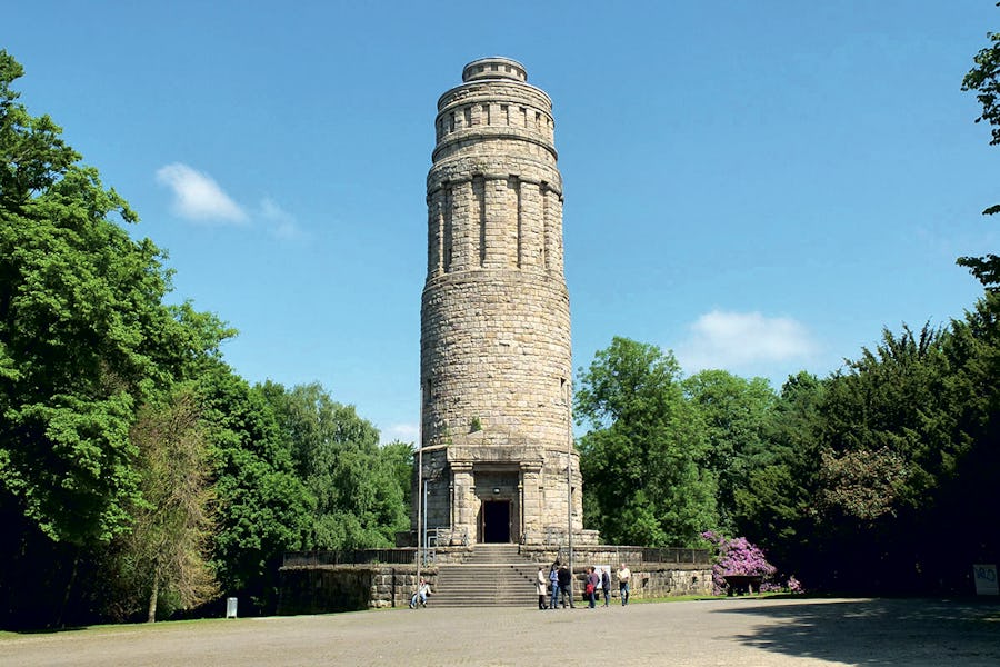 Bismarckturm im Stadtpark von Bochum – © Stadt Bochum, Presseamt - Lutz Leitmann