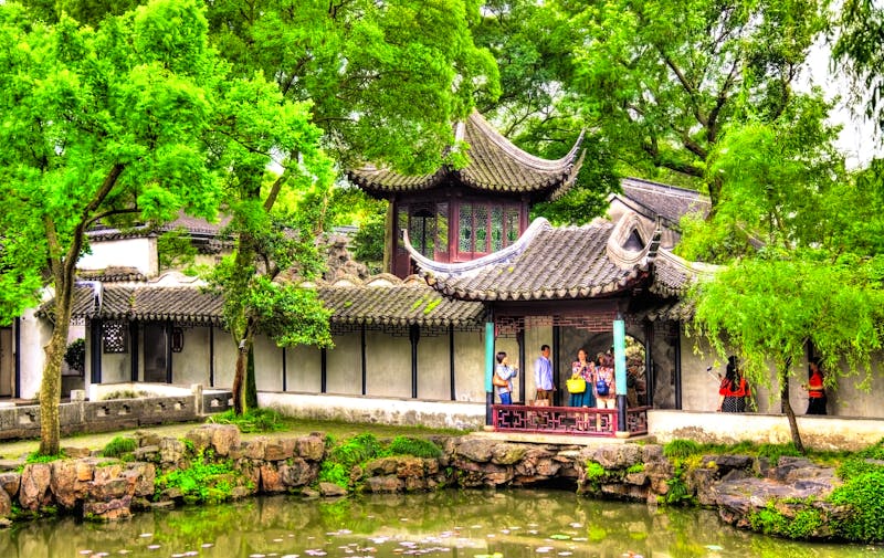 Garten in Suzhou - ©©Leonid Andronov - stock.adobe.com