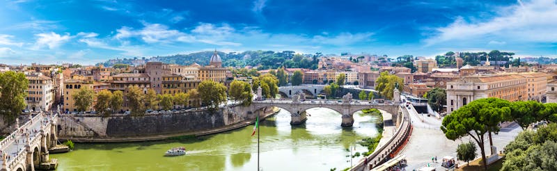 Rome und Tiber in Rom - ©Sergii Figurnyi – Adobe Stock