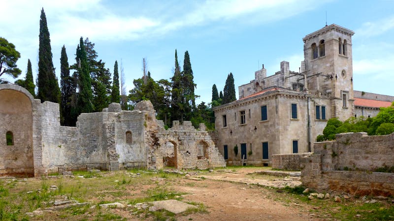 Ruinen des Benediktinerklosters - Lokrum - ©©xangai - stock.adobe.com
