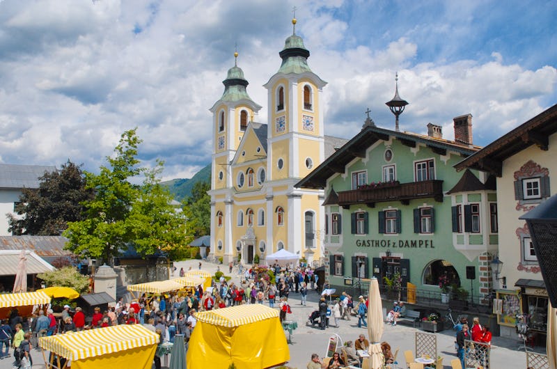 Kitzbüheler Alpen – Marktplatz von St. Johann in Tirol – © TVB St. Johann