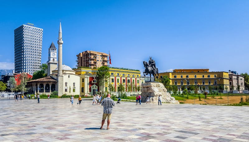 Skanderberg Platz in Tirana – Albanien - ©sforzza - stock.adobe.com