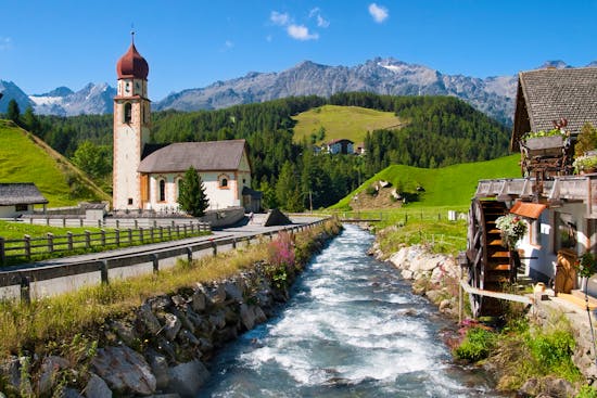 Dorf Niederthal im tiroler Ötztal – Österreich © Santi Rodrguez - Fotolia